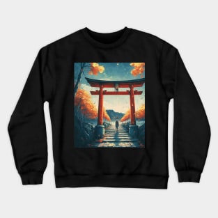 Torii Gate - Impressionism Crewneck Sweatshirt